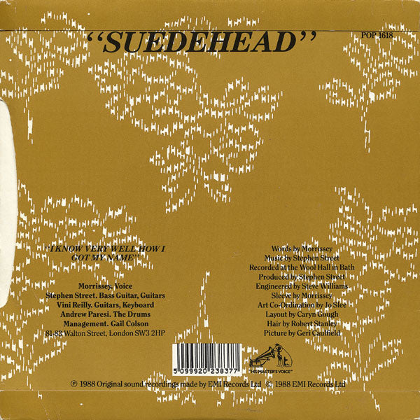 Morrissey -Suedehead