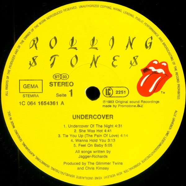 The Rolling Stones -Undercover