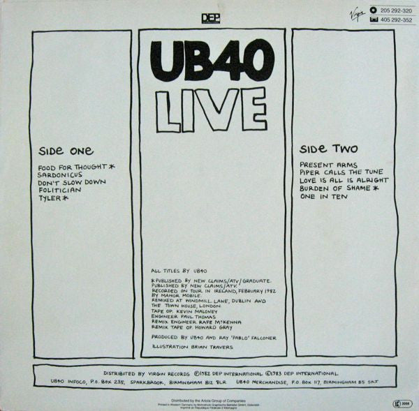 UB40 -Live