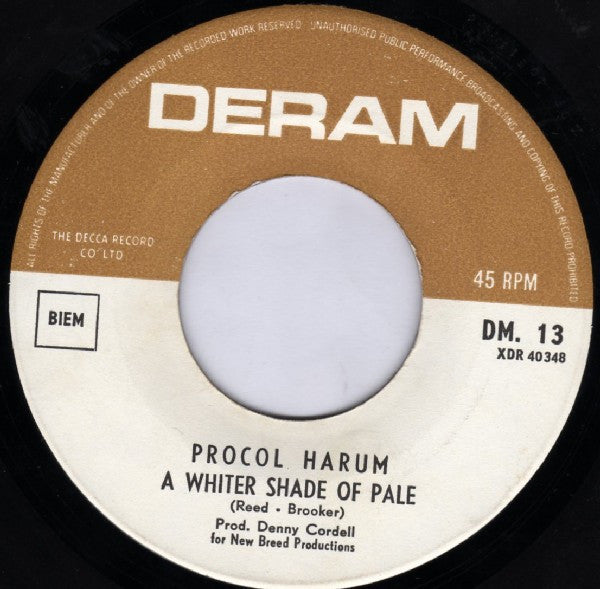 Procol Harum -A Whiter Shade Of Pale