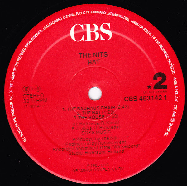 The Nits -Hat