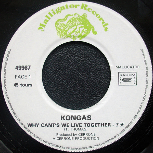 Kongas -Why Can't We Live Together