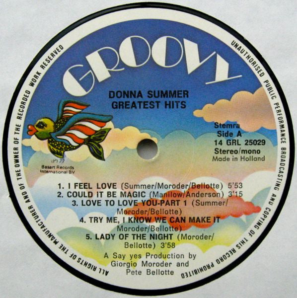 Donna Summer - Greatest Hits