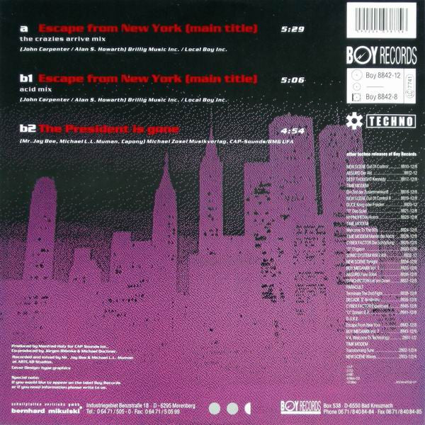 D.U.K.E. -Escape From New York
