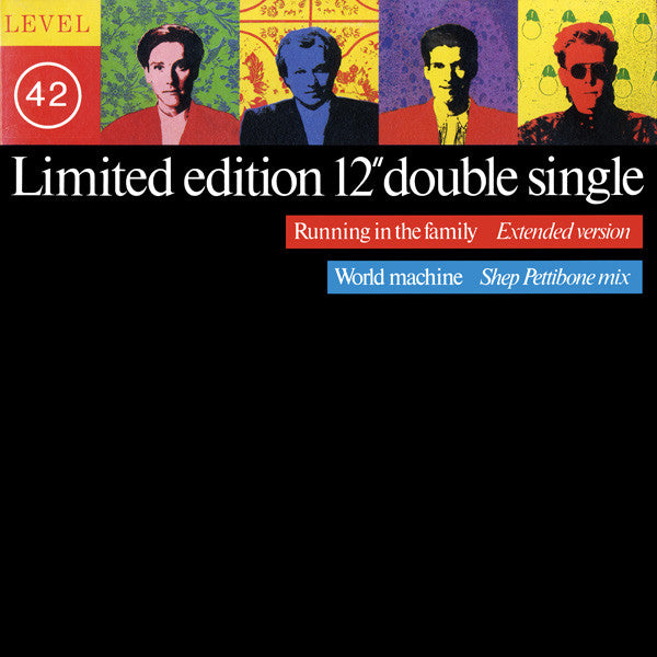 Level 42 -Running In The Family (Extended Version) / World Machine (Shep Pettibone Mix)