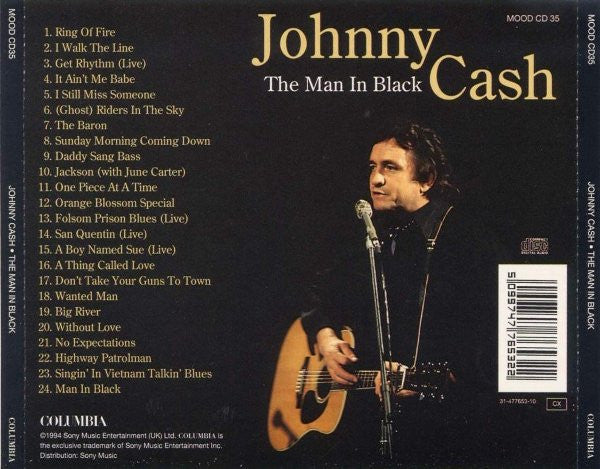 Johnny Cash -The Man In Black (The Definitive Collection)