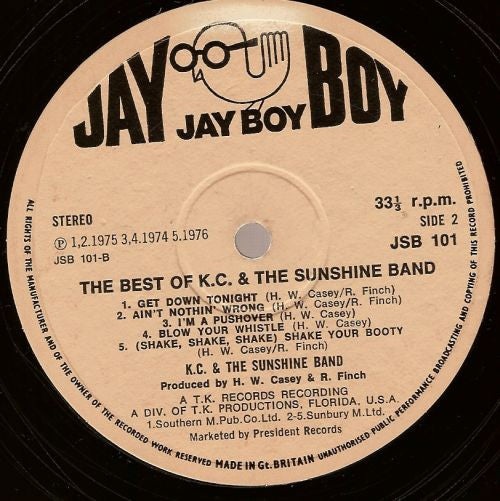 KC & The Sunshine Band -The Best Of KC And The Sunshine Band