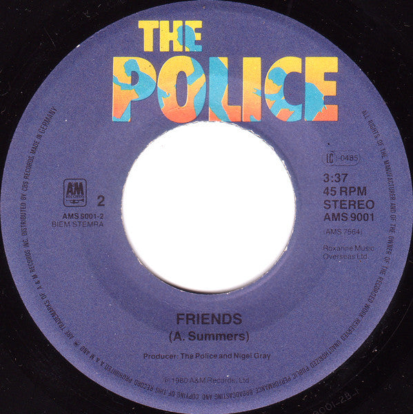 The Police -Don't Stand So Close To Me