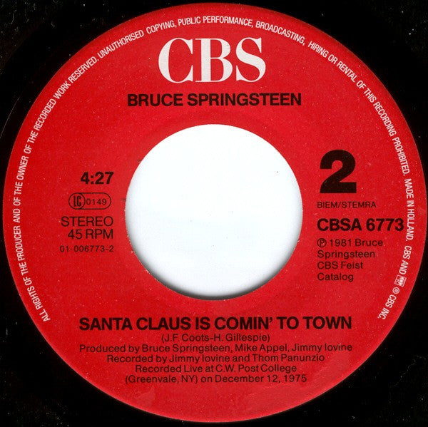 Bruce Springsteen -My Hometown