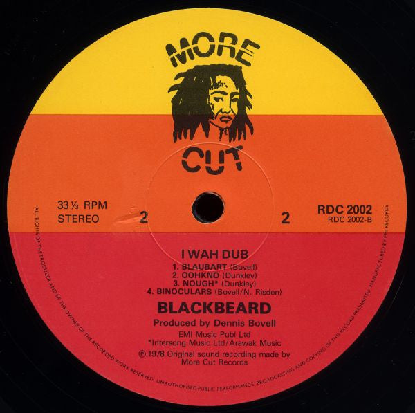 Blackbeard (2) - I Wah Dub