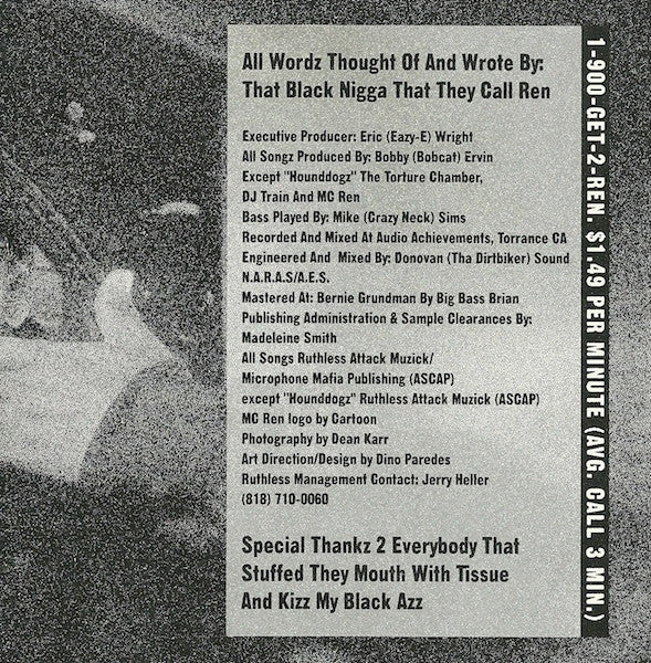 MC Ren - Kizz My Black Azz