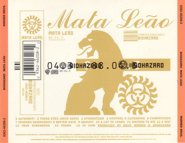 Biohazard -Mata Leão