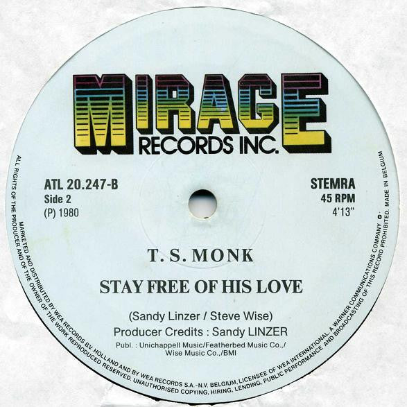 T.S. Monk -Bon Bon Vie (Gimme The Good Life)