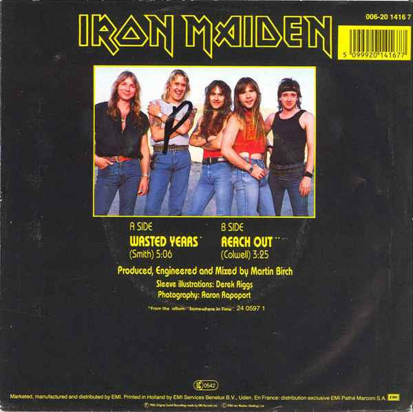 Iron Maiden -Wasted Years