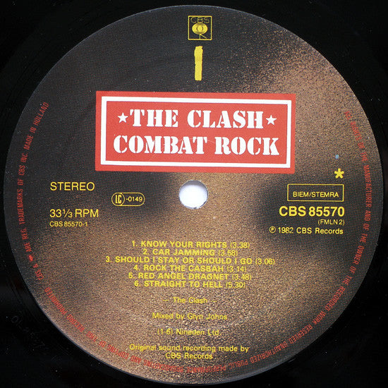 The Clash -Combat Rock