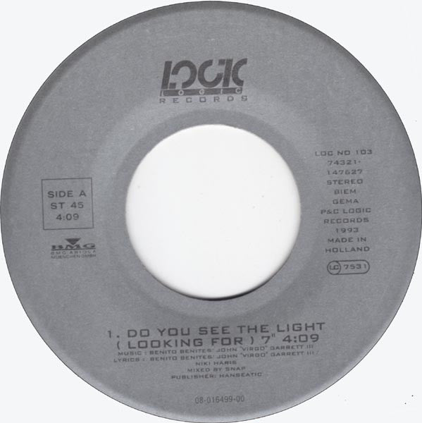 Snap! Feat. Niki Haris - Do You See The Light (Looking For)