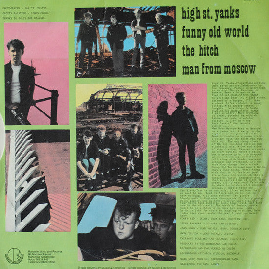 The Membranes -Pin Stripe Hype E.P.