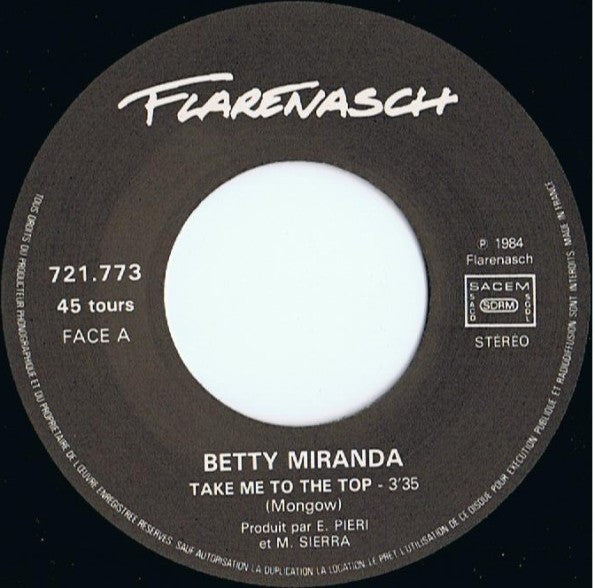 Betty Miranda -Take Me To The Top