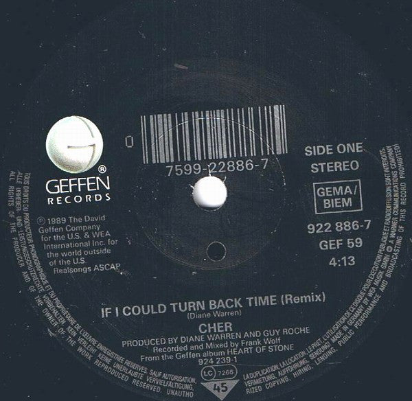 Cher - If I Could Turn Back Time