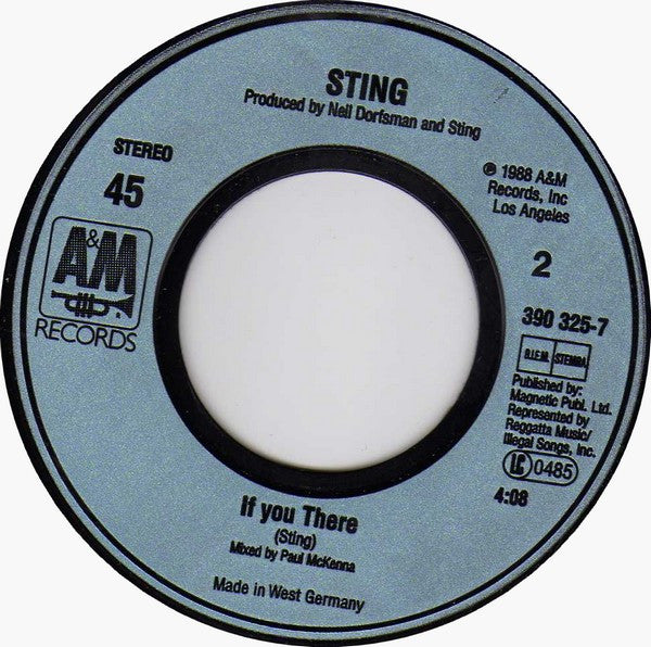 Sting -They Dance Alone