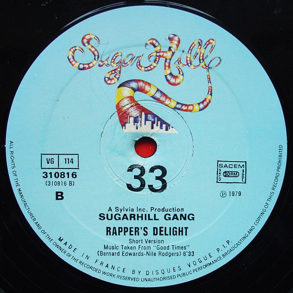 Sugarhill Gang -Rapper's Delight