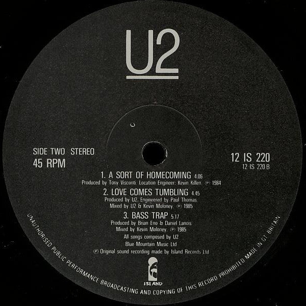 U2 -The Unforgettable Fire