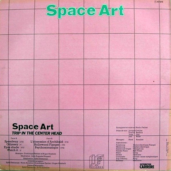 Space Art (2) -Trip In The Center Head
