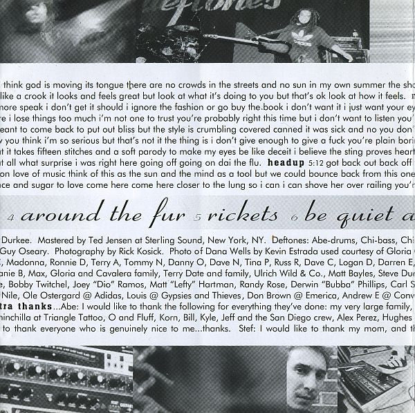 Deftones - Around The Fur