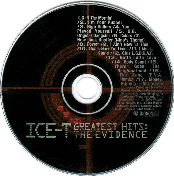 Ice-T -Greatest Hits: The Evidence