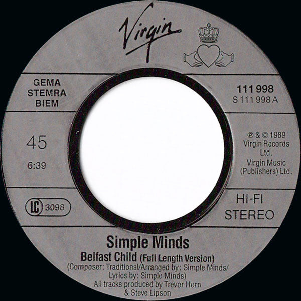 Simple Minds -Ballad Of The Streets