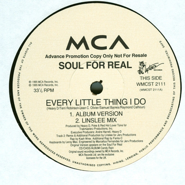 Soul For Real -Every Little Thing I Do