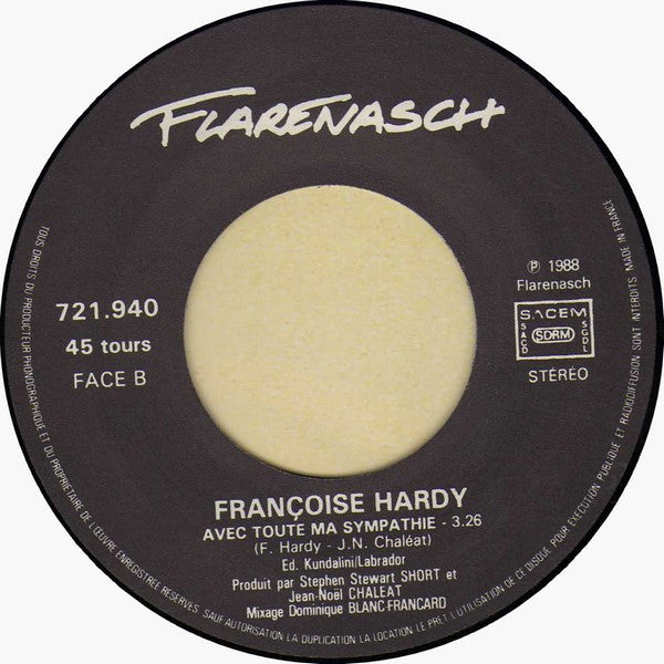 Françoise Hardy -Partir Quand Même