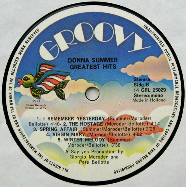 Donna Summer - Greatest Hits