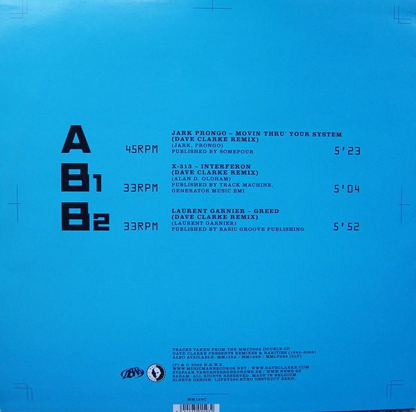 Dave Clarke - Remixes &amp; Rarities 1992-2005