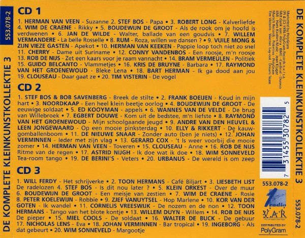 Various -De Komplete Kleinkunstkollektie Vol 3