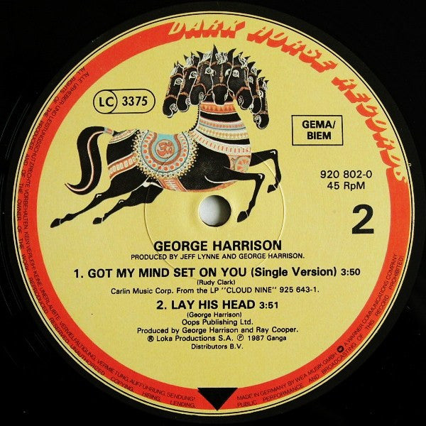 George Harrison -Got My Mind Set On You (Extended Version)