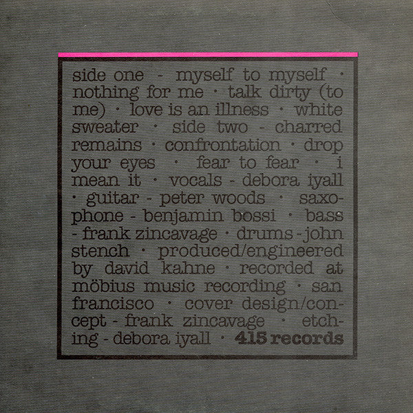 Romeo Void -Itsacondition
