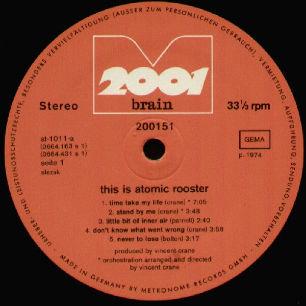 Atomic Rooster -This Is Atomic Rooster