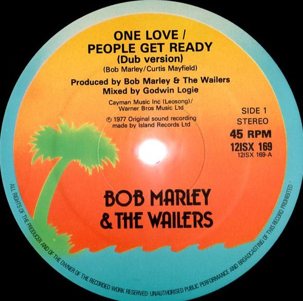 Bob Marley & The Wailers -One Love / People Get Ready (Dub Version)