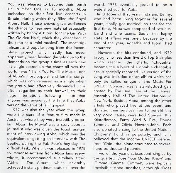 ABBA -Gold (Greatest Hits)