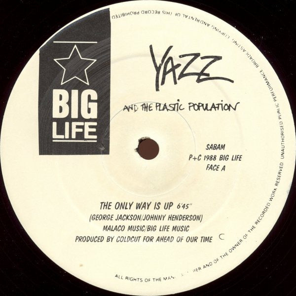 Yazz And The Plastic Population -The Only Way Is Up