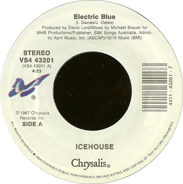 Icehouse -Electric Blue