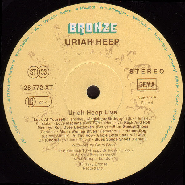 Uriah Heep -Uriah Heep Live