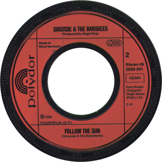 Siouxsie And The Banshees* -Spellbound