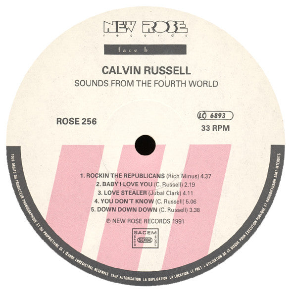 Calvin Russell -Sounds From The Fourth World