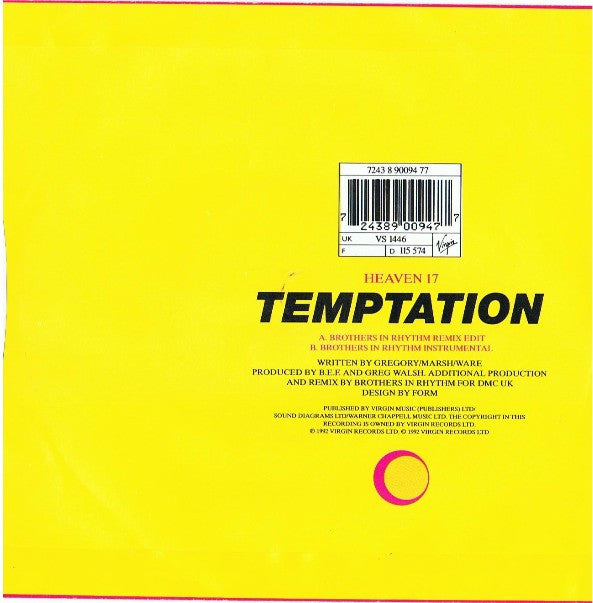 Heaven 17 -Temptation (Brothers In Rhythm Remix)