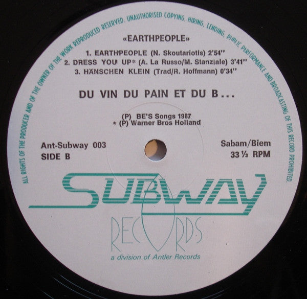 Du Vin Du Pain Et Du B... -Earthpeople