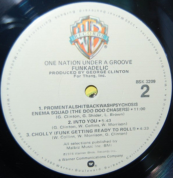 Funkadelic -One Nation Under A Groove