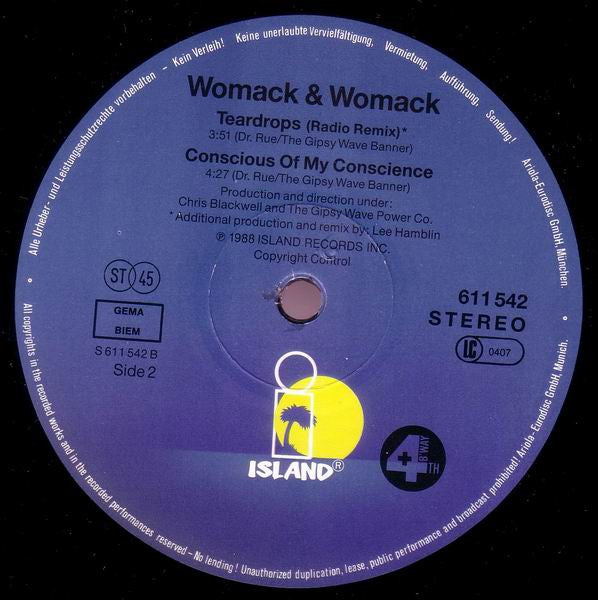 Womack &amp; Womack - Teardrops