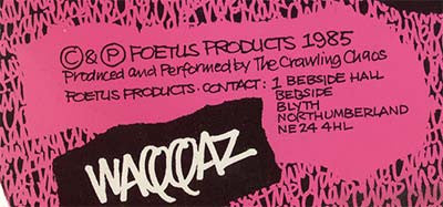 The Crawling Chaos* -Waqqaz